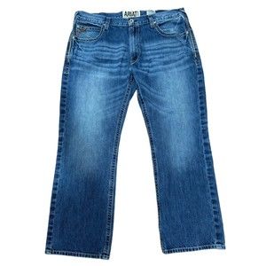 Ariat M6 Slim Boot Jeans Mens Size 40x31 (true) Denim Medium Wash Western